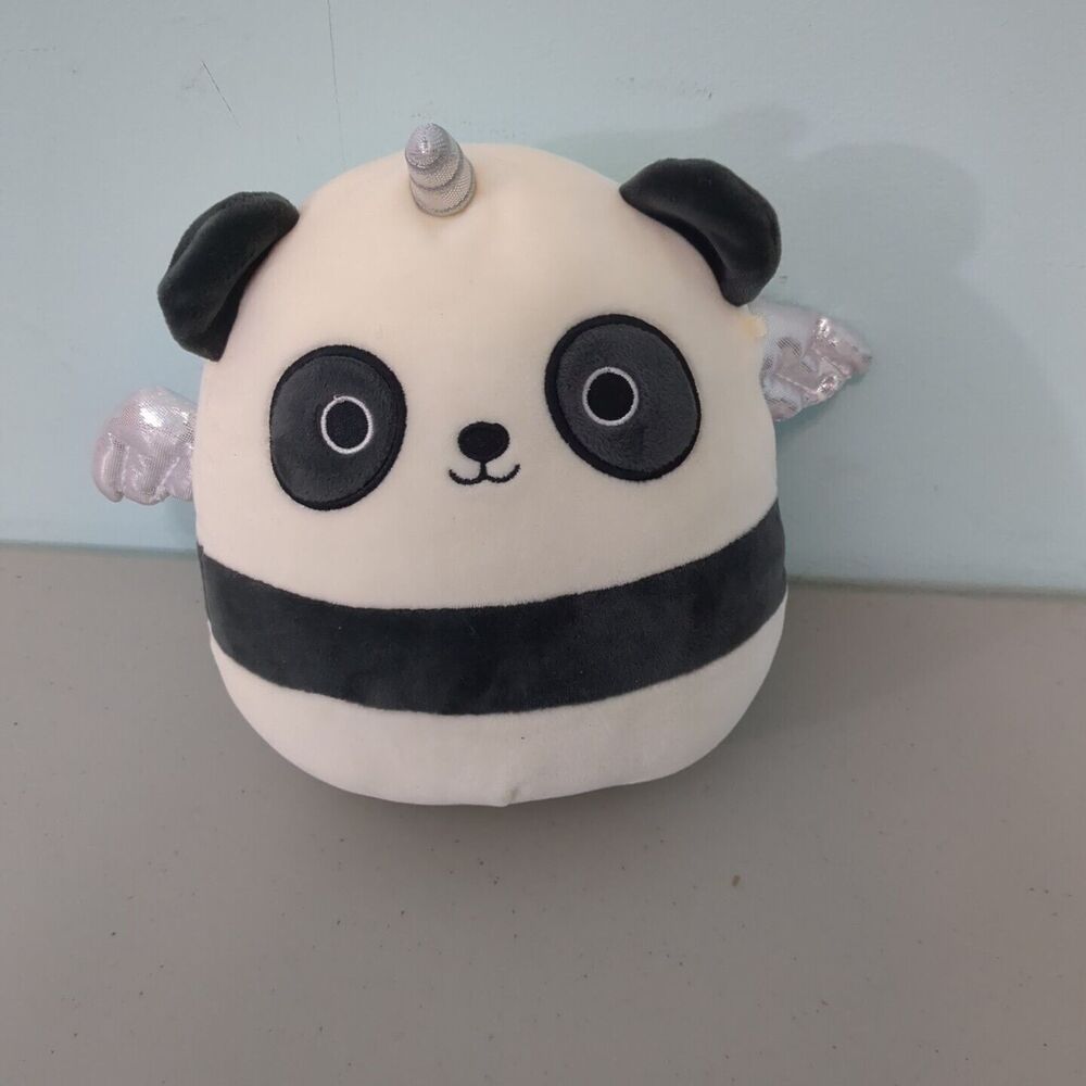Squishmallow 8 inch Kayce The Panda Pegacorn plush Kidcore